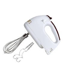 HOODAKANG электрический ручной блендер для еды, 7 скоростей, регулируемый двойной венчик для взбивания яиц, миксер для взбивания теста, кухонные инструменты для приготовления торта, бесплатно