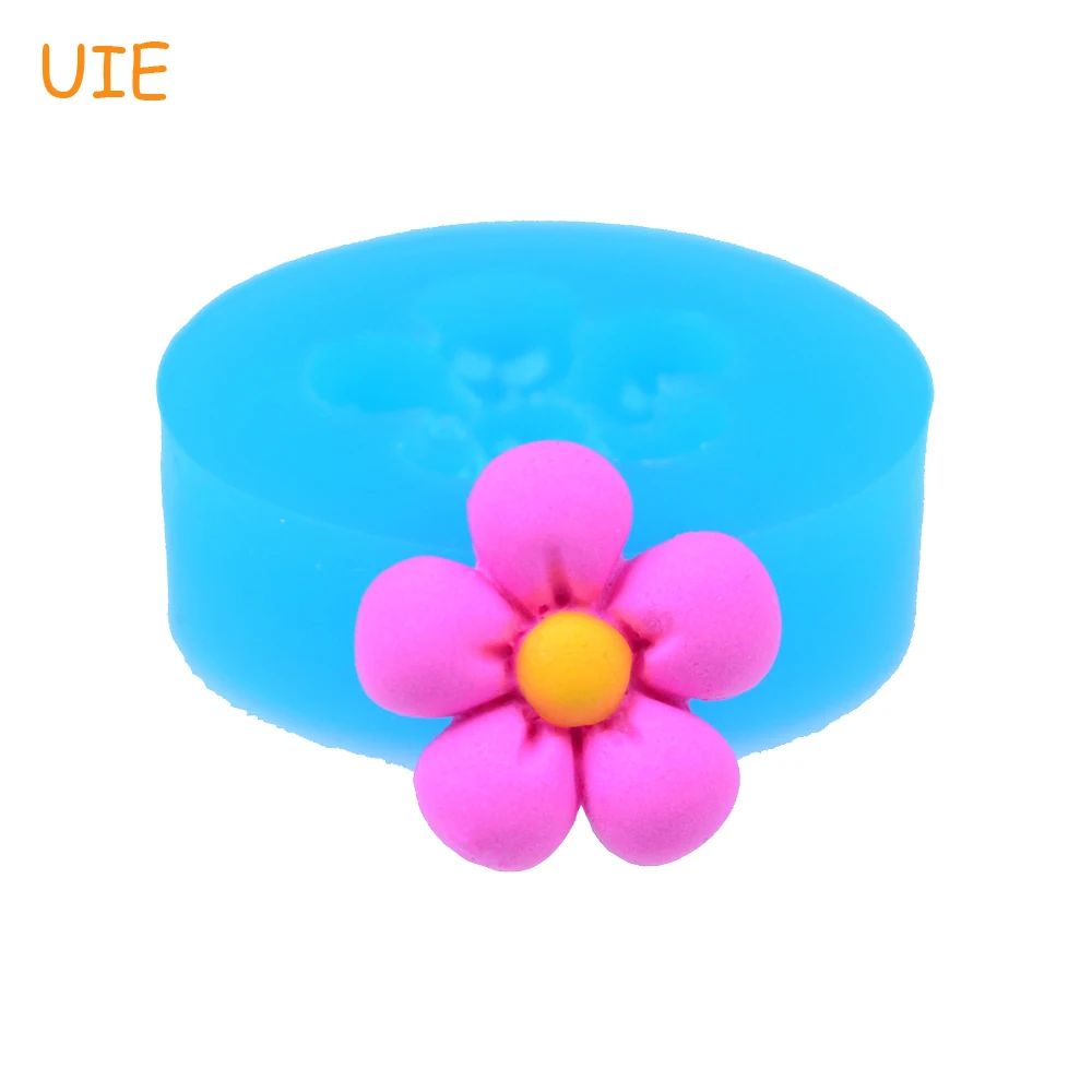 

HYL211U 18mm Kawaii Flower Silicone Mold - Miniature Food, Fondant, Cupcake Toppers, Icing, Sugarcraft, Resin Clay, Cookie Mold