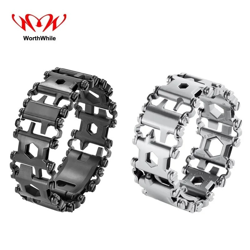 

WorthWhile Multifunction Bracelet Wearable Tread EDC Outdoor Tools for Camping Hiking Hunting Bushcraft Gear Survival Equipment