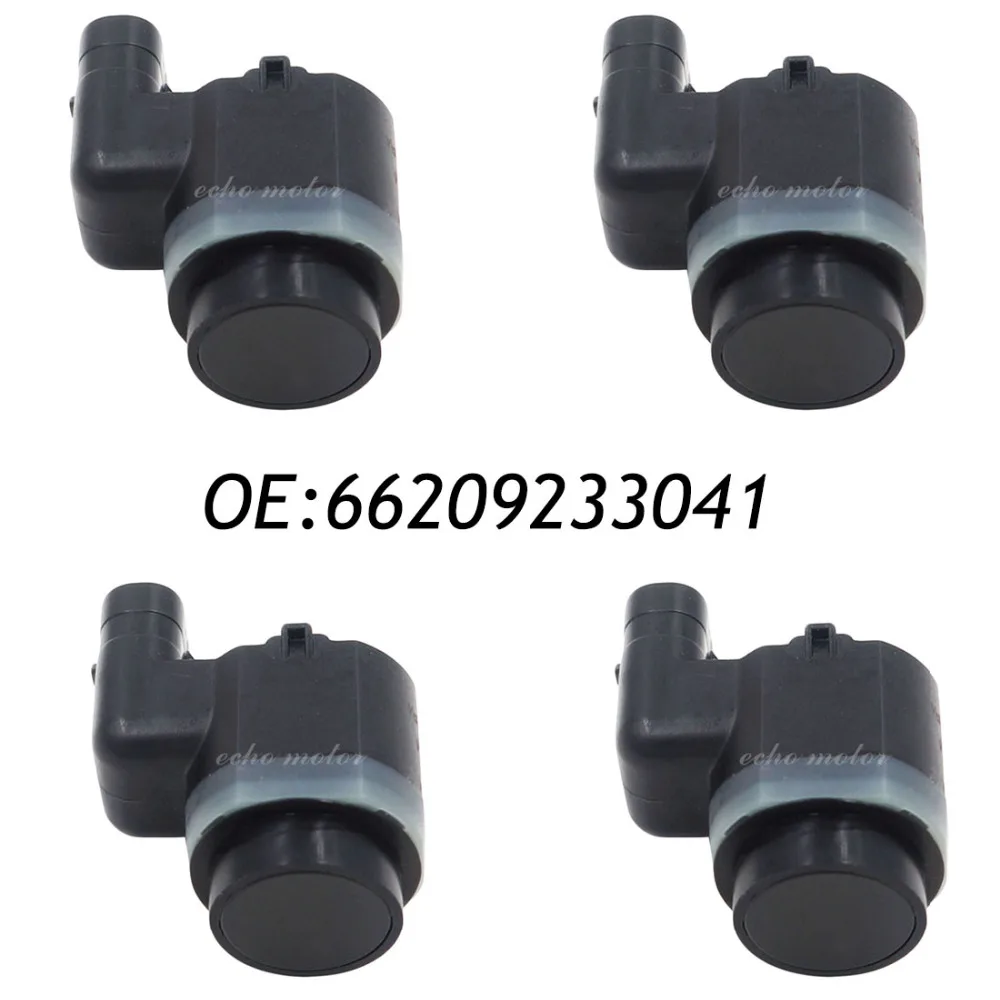 

New 4pcs 66209233041 9233041 PDC Parking Sensor Bumper Object Reverse Assist Radar For BMW