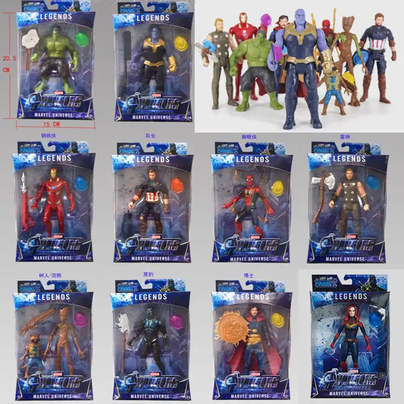 Thor Action Figure Heroes Avengers Endgame Infinity War Legends Children Model Toys