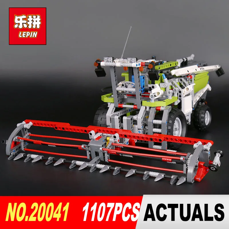 

Lepin 20041 1107Pcs Genuine Technic Series The Combine Harvester Set Educational Building Blocks Bricks Toys Model Gift 8274