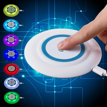 

Antye Qi Wireless Charger Charging Pad for iPhone 8 8 Plus X for Samsung Note 8 Galaxy S8 S6 S6 Edge and Qi-Enabled Devices