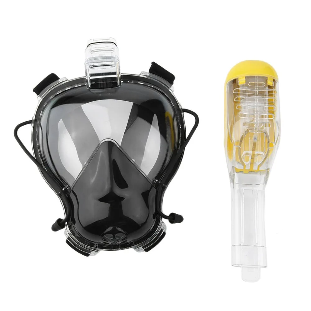 Легкая Маска для подводного плавания для взрослых с четким видением, анти-туман, маска для дайвинга, подводное плавание, свободное дыхание, маска для плавания