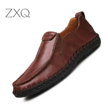 

2017 New Fashion Men Casual Shoes Slip On Breathable Men Flat Driving Moccasins High Quality Men Loafers