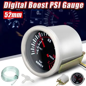 

2 inch 52mm Universal Car LED Digital Smoke Len 12V 2A Boost Bar Gauge Meter