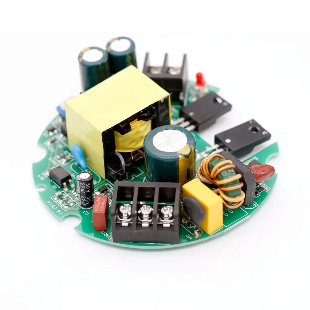 

LED Driver AC220V to DC12V Lights 60W Round Driver With Case For LED Power Supply 12V Light Transformers For LED Strip