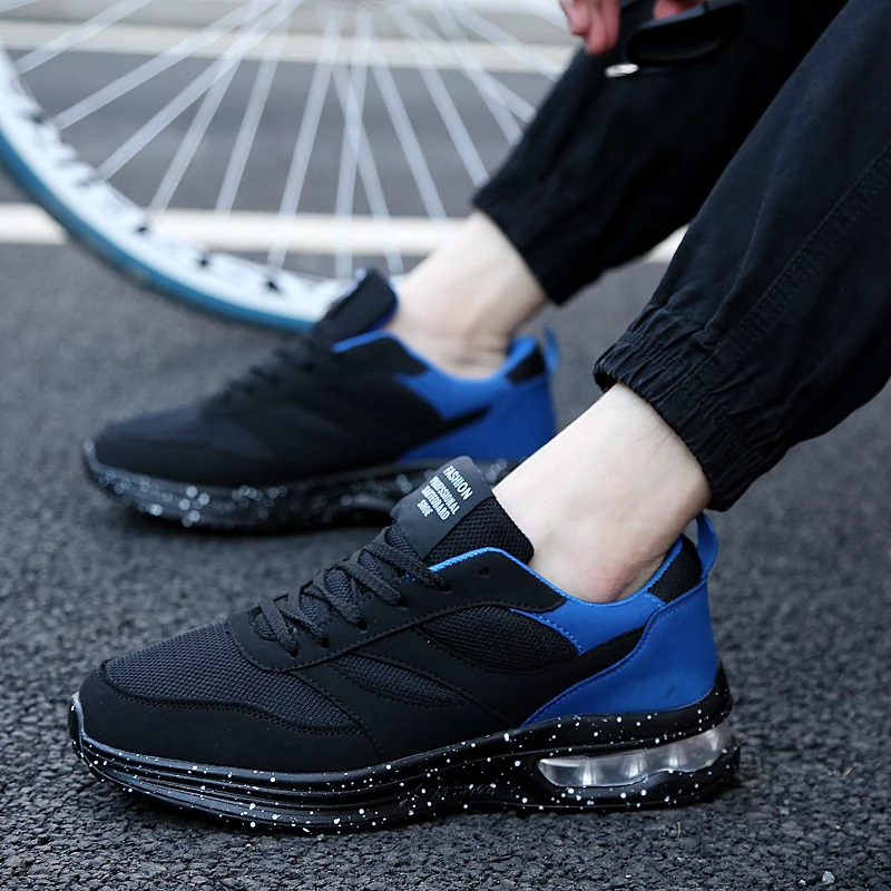 

Men's Shoes Sport Summer Spring Air Cushion Breathable Sneakers Male Casual Footwear Adult Brand Krasovki Sapatos Masculino 2018