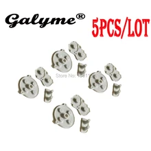 5 комплектов/партия Горячая Замена подходит для GameboyAdvance игровой консоли пластиковый резиновый проводящий коврик силиконовые накладки для мальчиков Advance