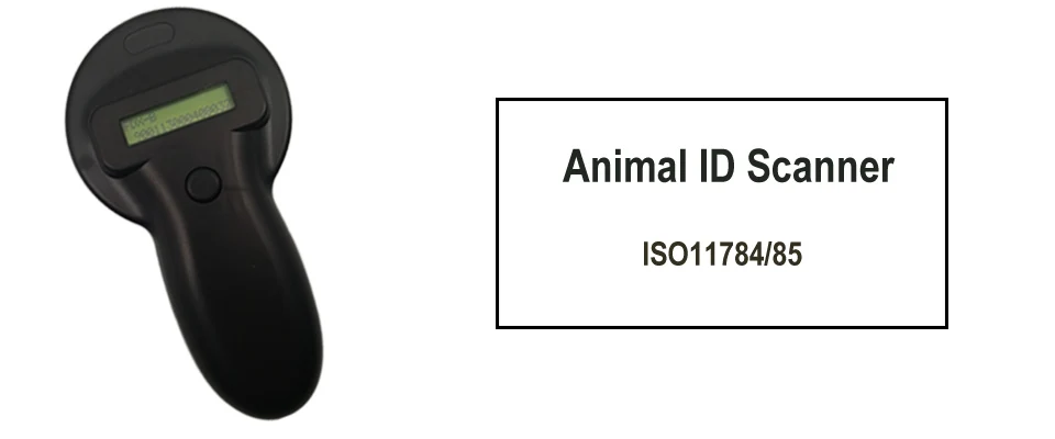 Большие данные Хранения Фермы Свинья рогатый скот EID RFID бирка для уха/рыбы Домашние животные, кошки, собаки имплантат FDX-B считыватель чипов для животных