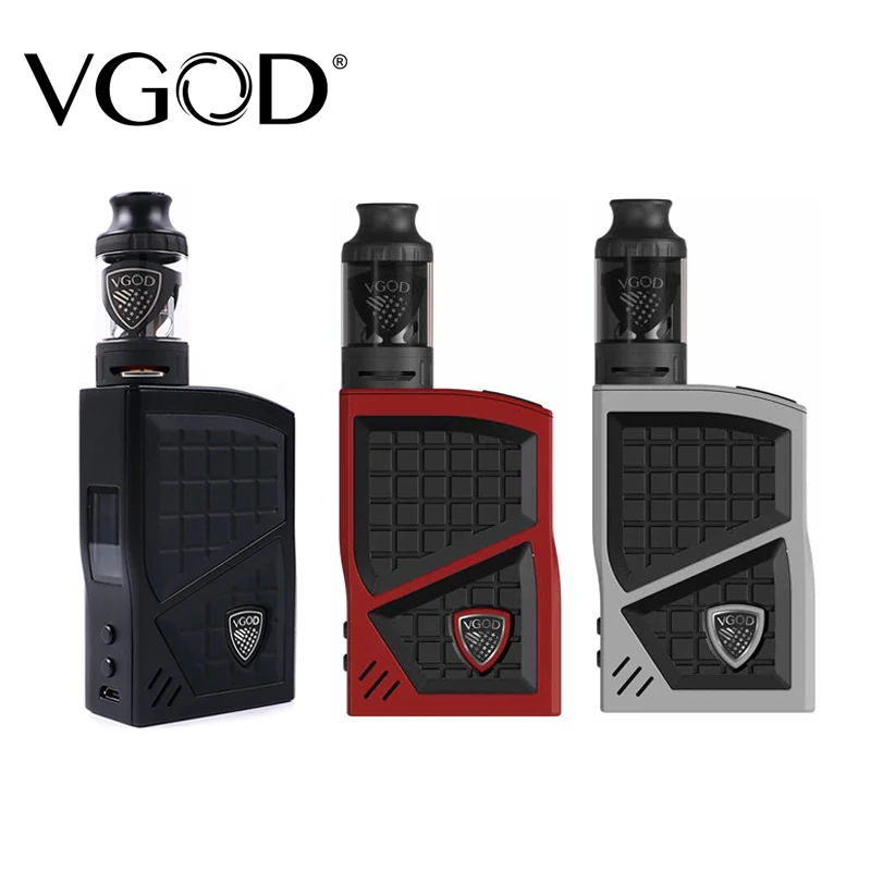 

New VGOD Pro 200 Box Mod Kit TC Vaporizer Mod 200w 4ml VGOD Sub ohm tank Atomizer Electronic Cigarettes Vape mod accessories