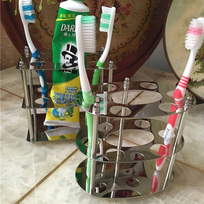 

Toilet stainless steel standing toothbrush holder banheiro storage bathroom shelves prateleira washware bathroom accessories
