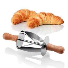 Круассан роликовый резак из нержавеющей стали Кондитерский Резак хлебный валик ломтики тесто резаки кухонные инструменты для выпечки торт прокатки нож