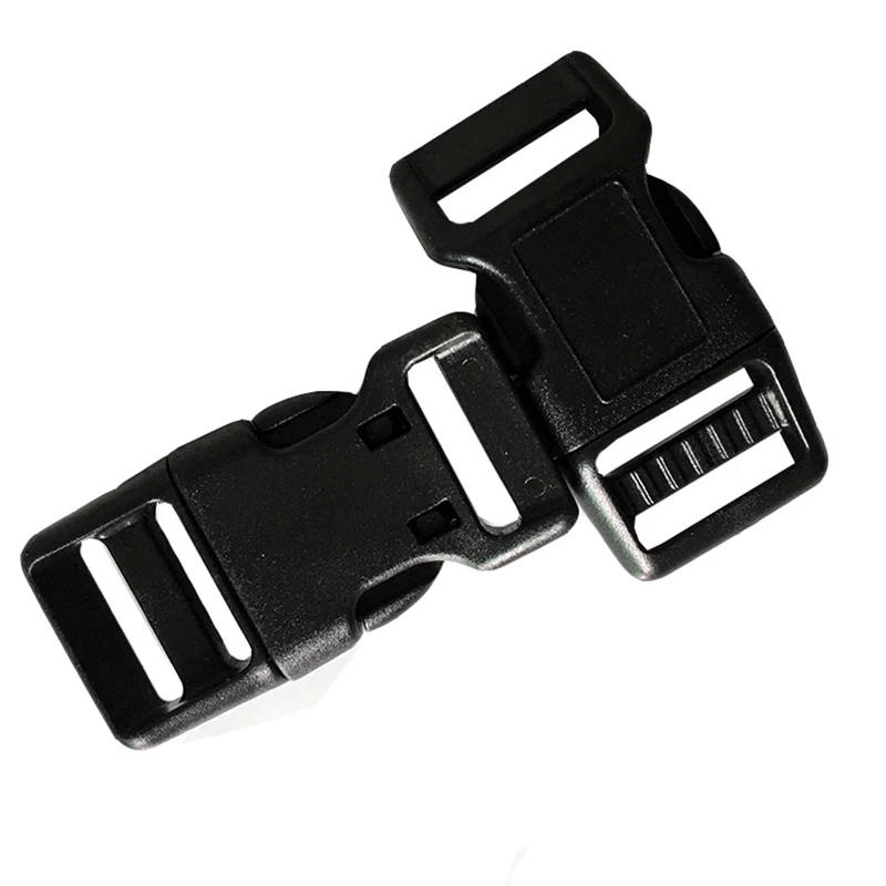 20mm 3/4 curved plastic side release buckles for dog collar accessories