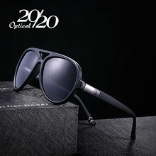 20/20 Классические Поляризованные Солнцезащитные Очки Мужские Очки Покрытие Черный Овальный Оправа Вождения Очки Мужской Солнцезащитные Очки Oculos PL302