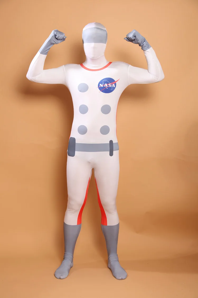

(A5-052)Hot Sale! Superhero Pattern Lycra Spandex Bodysuit Full Body Zentai Suit Halloween Costume