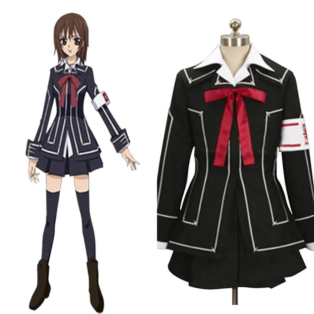 オリジナルアニメヴァンパイア騎士デイクラスの女の子黒須結城コスプレ衣装ジャケットブラウススカート腕章ハロウィン Vampire Knight Cosplay Cosplay Costumecostum Jacket Aliexpress