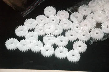 

D201305 21 teeth gear A L=9* 34.5* 7.7 flat doli minilab