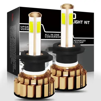 

G7-H7 Car Headlight Bulb COB LED 30W 3000LM 9V-36V Waterproof IP68 6000K 200M Light Range 360 Degree Beam