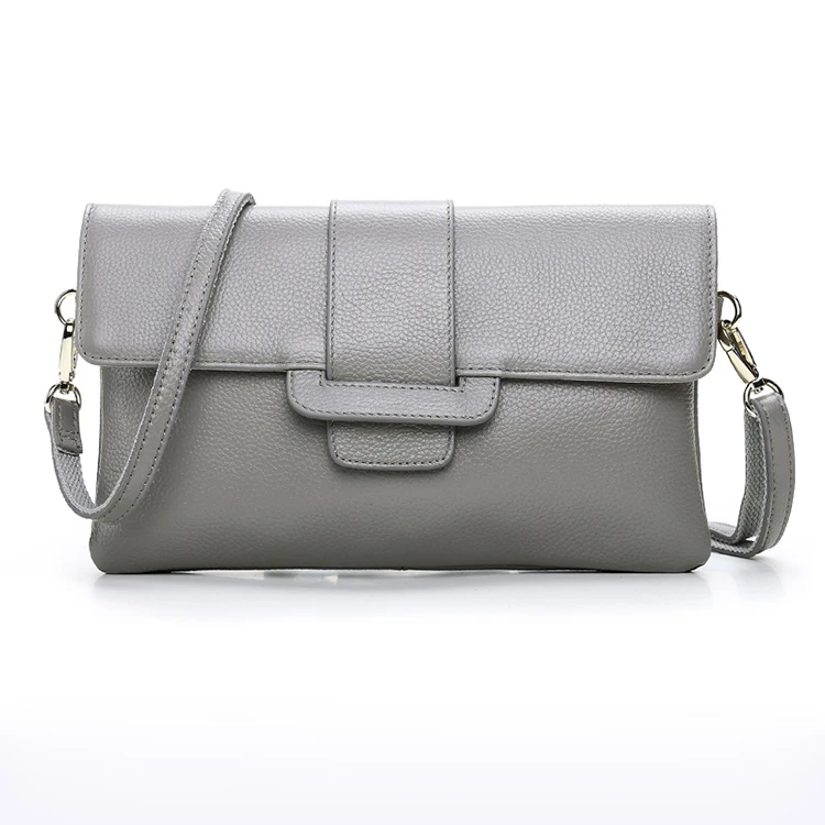 gray EASTNIGHTS модная сумка из натуральной кожи женская сумка через плечо Femininas TW890 - Цвет: gray