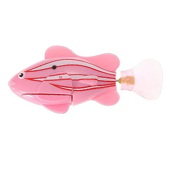 

Swim Electronic Robofish Activated Battery Powered Robo Pet Toys fish Robotic Pet for Fishing Tank