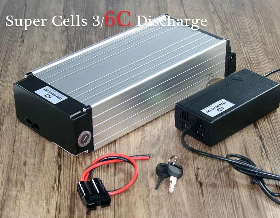 Excellent 60V Scooter Electric bike lithium ion battery 60V 1000W Rear rack battery 3