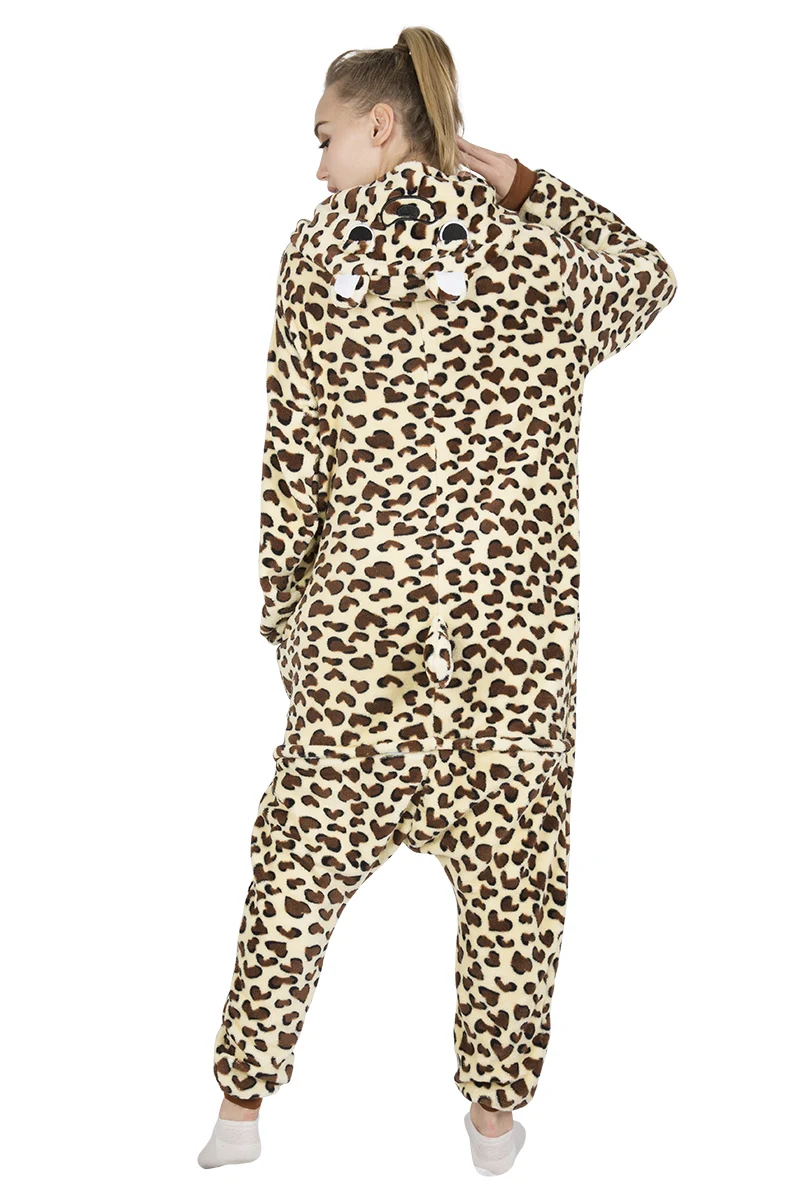 leopard bear pajamas
