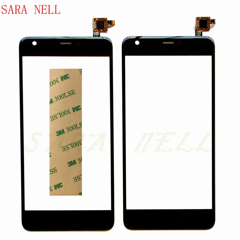 

SARA NELL Phone Touch Screen Digitizer Front Glass Panel Sensor Touchscreen For Highscreen Easy XL XL pro Phone Touch Panel Tape