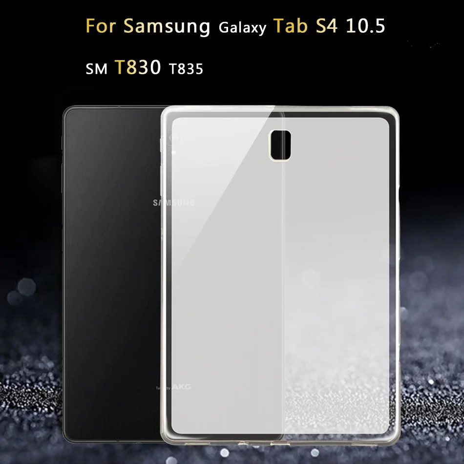 Чехол для samsung Galaxy Tab A A2 A6 E Tab S6 S4 S3 S2 S/Note 8,0 10,1 10,5 9,7 9,6 7,0 8,4 GT N5100 N5110 силиконовый чехол для планшета - Цвет: Tab S4 10.5 T830