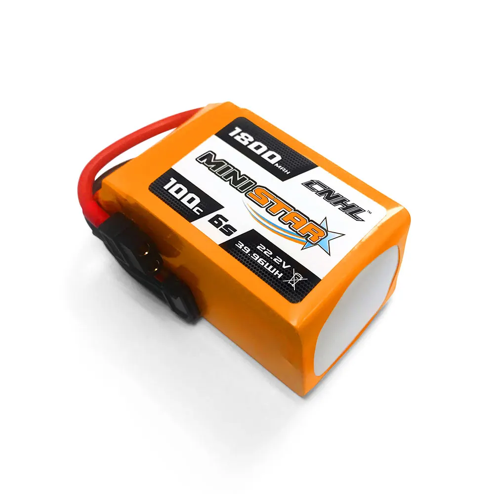 2 шт. CNHL MiniStar 1800 мАч 6S 22 V 100C Lipo аккумулятор|Детали и аксессуары| |