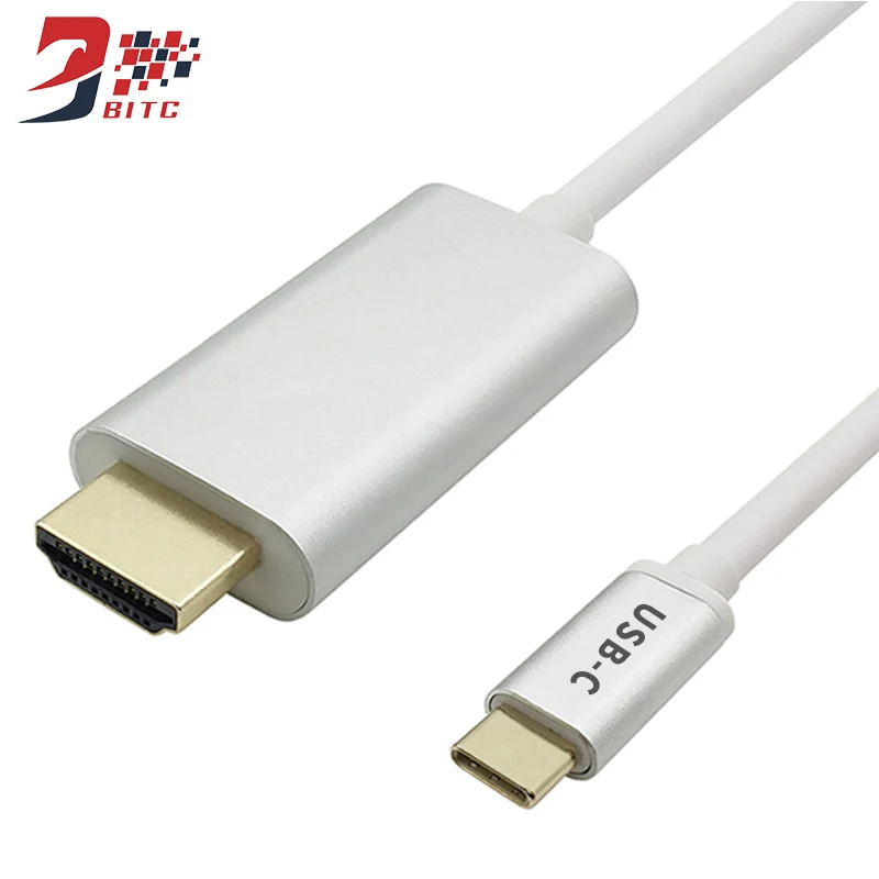 SZBITC USB C to HDMI Cable Type C HDMI Adapter M/M 4K 60Hz Converter 1.8m for MacBook Samsung Galaxy S8+ N102 SZBITC USB C to HDMI Cable Type C HDMI Adapter M/M 4K 60Hz Converter 1.8m for MacBook Samsung Galaxy S8+ N102