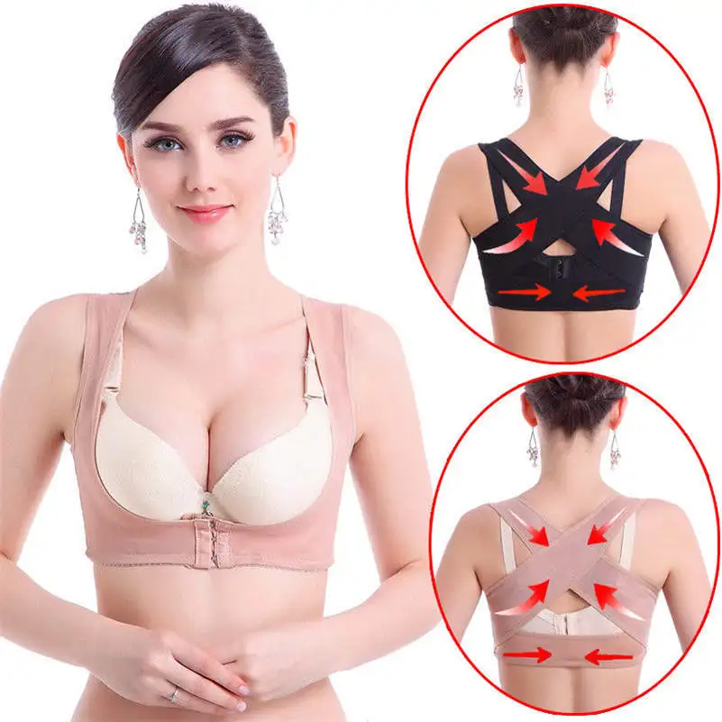 

Insta Boost Front Closure Bra Brace Posture Corrector