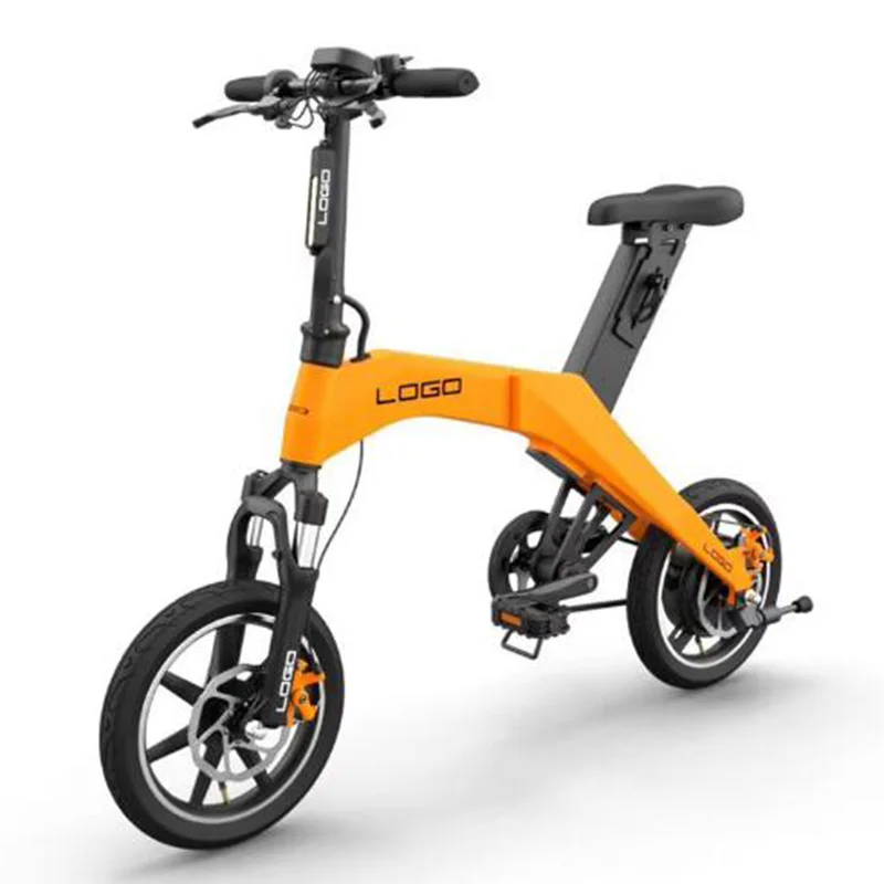 Discount Mini Foldable Electric Bike 36V 350w 6.6AH Cycle 12inch Lithium Battery Electric Bicycle Single Seat Ebike 0