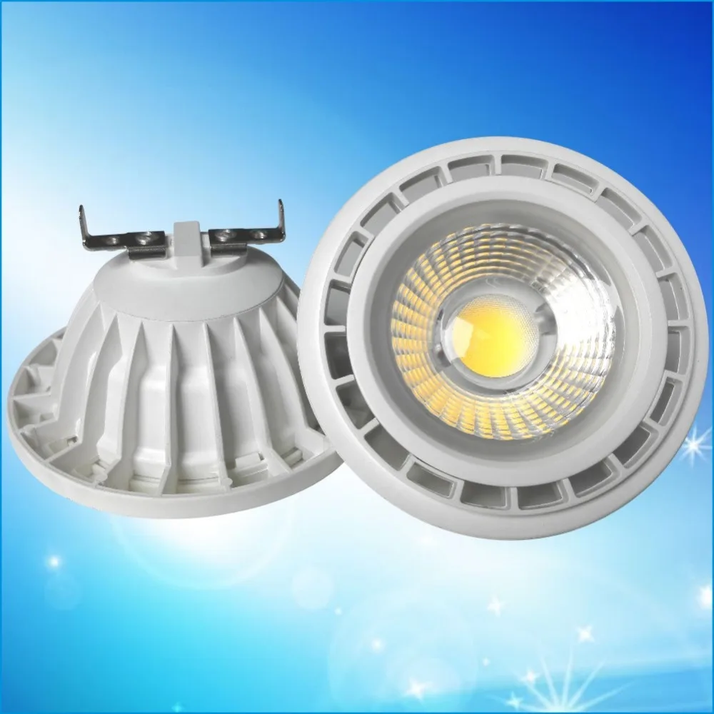

LED AR111 15W cob Sharp LED,ES111,QR111,gu10 g53 12VAC 12VDC or AC85-265V,warm cool natural white,equal to 120w halogen lamp