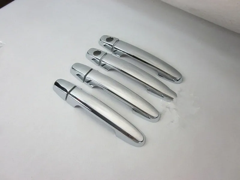 

ABS Chrome Door Handle Bowl Door handle Protective covering Cover Trim For Toyota Yaris 2007-2011 Car styling
