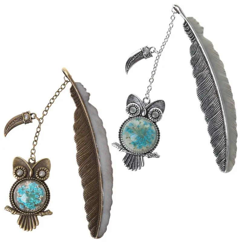 Светящаяся Ночная Сова наклейка-закладка для чтения перо книга канцелярские принадлежности студенческий подарок