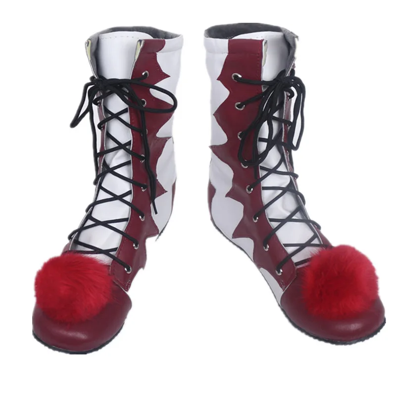 Горячая Распродажа Стивен Кинг это пеннивайз 2 косплей обувь и маска ужасные клоунские сапоги на заказ Хэллоуин Рождество аксессуары - Цвет: shoes