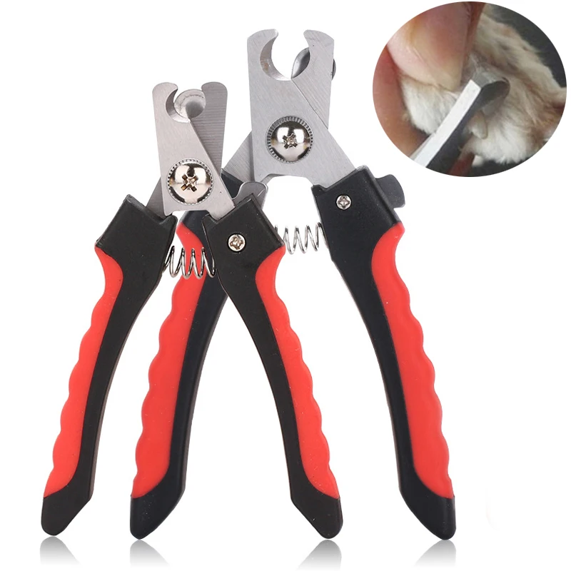 

Professional Pet Dog Nail Clipper Cutter Stainless Steel Grooming Scissors Clippers for Puppy Cats Dog Nail Toe Claw Clippers