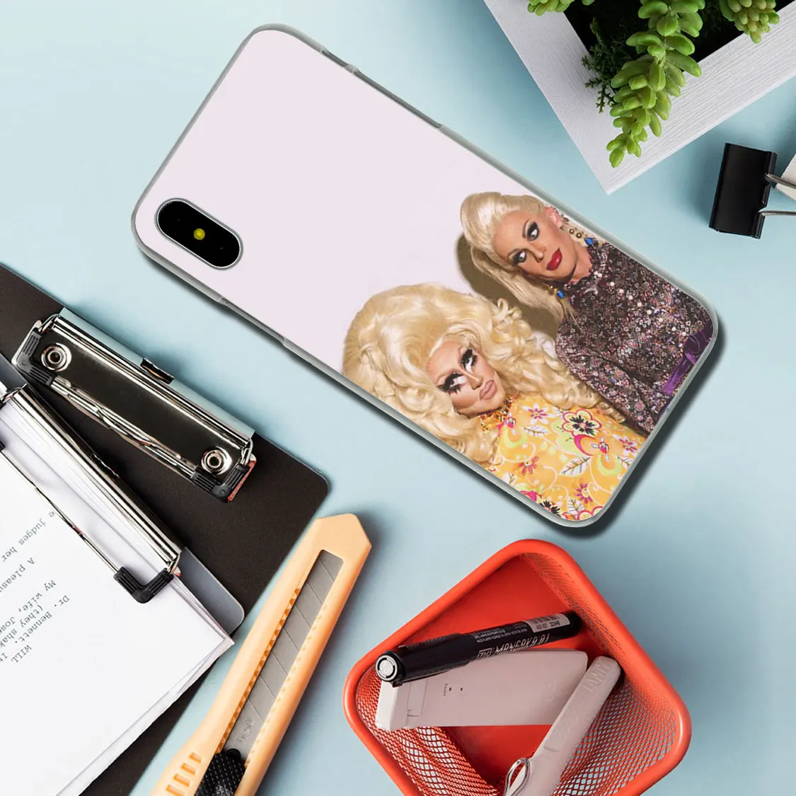 Чехол для телефона Lavaza Katya Zamolodchikova Party RupaulHard iPhone XR X XS 11 Pro Max 10 7 8 6S 5 5S SE 4S