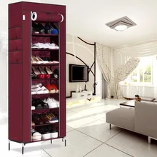 Homdox Shoe Cabinet Shoes Racks Storage Large Capacity Home Furniture Diy Simple 9 Layers Domestic Delivery #3020
