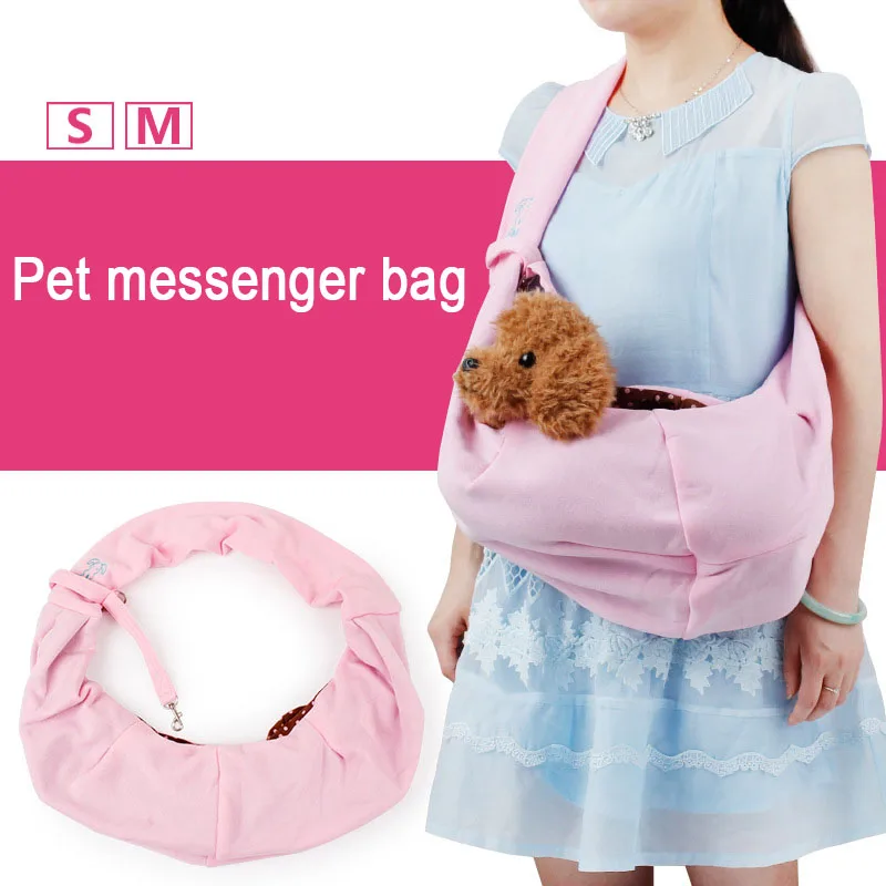Fashion Pet dog cat chest front Travel Carrier kangaroo bag portable