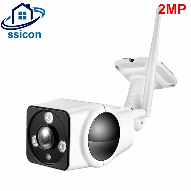 

SSICON HD 1080P Wireless Camera IR Night Vision IP66 Waterproof Outdoor Surveillance 360 Degree Wifi Bullet Security Camera
