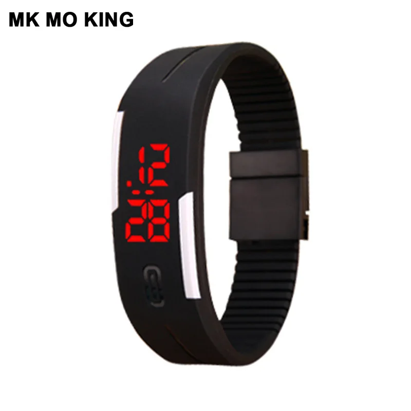 

2019 New High quality Cheap Children Digital Watch Color Boy girl Sports Rubber LED kids Watches for Student gifts 13 colour