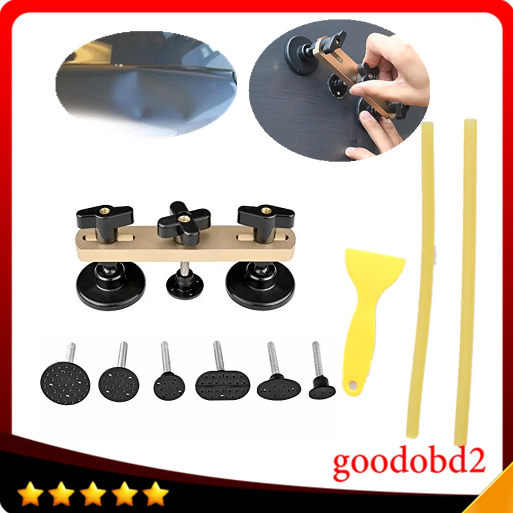 Por Diy Auto Body Paint Cheap Lots Car Diy Tool Paintless Dent Repair Tools Newly Design Pulling Bridge Removal Pdr Toolkit With