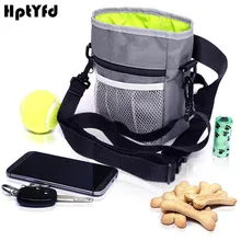 2 Design Pet Dog Feed Pocket Bag Outdoor Training Snack Food Carrier Portable Thick Nylon Bags With Two Waist And Shoulder Belt