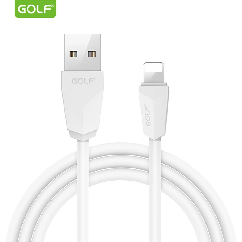 

GOLF 1m 1.5m 2m Long USB Charging Cable for iPhone 5S 6 7 8 Plus USB Data Charger Cable for iPhone 5 6S X XS Max XR iPad 4 Air 2