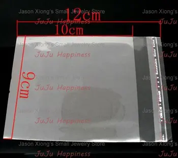 

Free Shipping!1000Pcs Clear Self Adhesive Seal Plastic Packing Bags ob1002
