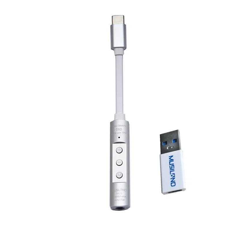 Original Musiland MU2 TYPE-C headphone amplifier cable HIFI Decode sound card for mobile phone DSD hard decoding | Компьютеры и офис