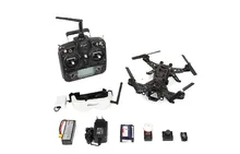 Walkera pelari 250 drone, Pembalap desain Modular balap DEVO 7 OSD Quadcopter Drone dengan kamera HD Goggle 2 FPV FPV versi