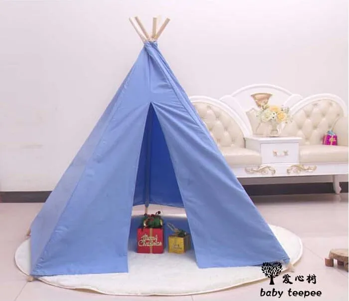 Рождественские палатки teepee хлопок детская палатка крытый Кукольный дом игровой домик открытый праздник подарки для детей